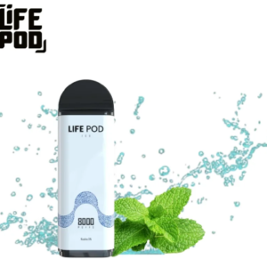 Life Pod Eco – ( Somente Refil ) 8000 Puffs – Menthol