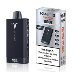 Ignite V150 – 15000 Puffs – Cherry Banana