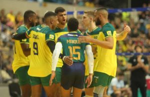 SELEÇÃO BRASILEIRA DE NOVOS DE VÔLEI MASCULINO VENCE PRIMEIROS AMISTOSOS EM SC