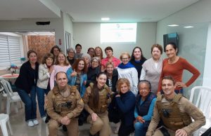 POLÍCIA MILITAR MINISTRA PALESTRA COM TEMA “VIOLÊNCIA DOMÉSTICA”