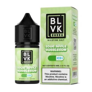 NicSalt Blvk Bubba – Sour Apple Bubblegum Ice 35mg 30ml