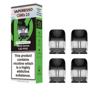Cartucho De Reposição Vaporesso Xros 2ML – Mesh 1,2 Caixa c/ 4 Unidades