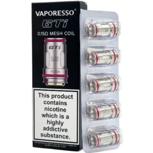 Coil GTI – Mesh 0.15 – Caixa c/ 5 Unidades
