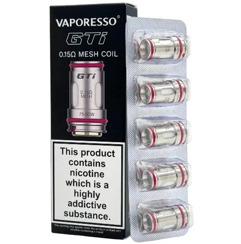 Coil GTI – Mesh 0.15 – Caixa c/ 5 Unidades