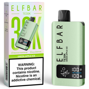 Elf Bar – TE 30.000 Puffs – Green Apple Ice