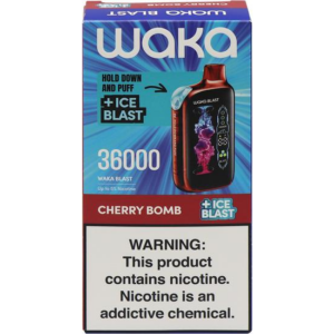 WAKA Ice Blast – 36000 Puffs – Cherry Bomb