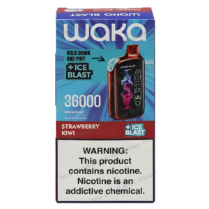 WAKA Ice Blast – 36000 Puffs – Strawberry Kiwi