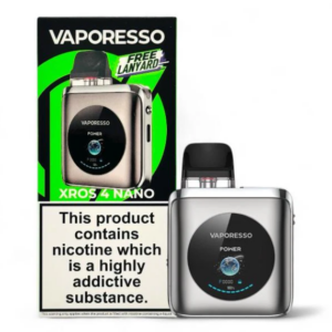 Vaporesso Xros 4 Nano – Titanium Silver