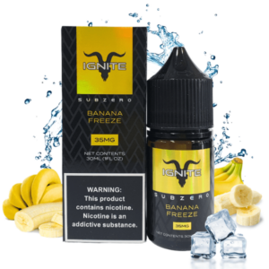 NicSalt Ignite Subzero – Banana Freeze 35mg 30ml
