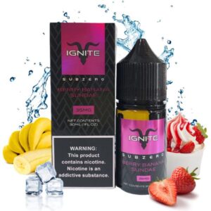 NicSalt Ignite Subzero – Berry Banana Sundae 35mg 30ml