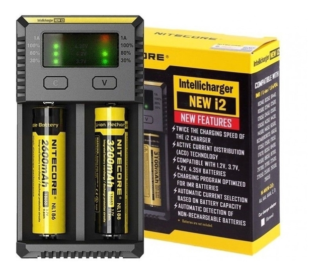 Carregador De Bateria Nitecore - New i2