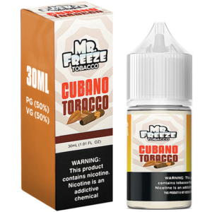 NicSalt Mr Freeze Tobacco – Cubano Tobacco 35mg 30ml