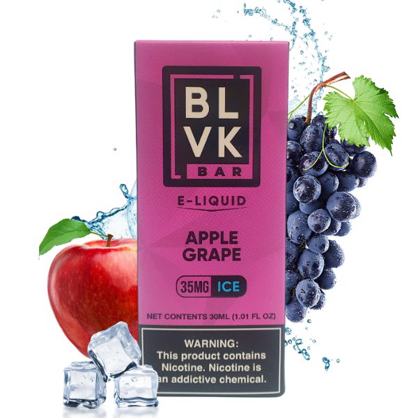 NicSalt Blvk Bar – Apple Grape Ice 35mg 30ml