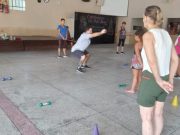 Participantes de exercício funcional em Tubarão passam por checagem de saúde