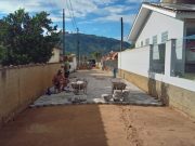 Começa a pavimentação na Rua Esperança com recursos do Finisa