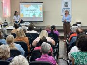 Idosas de Tubarão recebem palestra sobre saúde e qualidade de vida com apoio do SESC