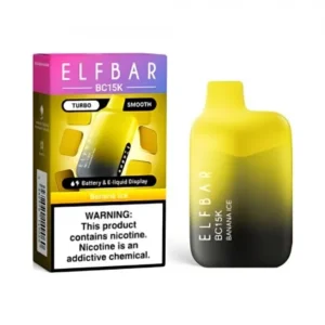 Elf Bar – BC 15.000 Puffs – Banana Ice
