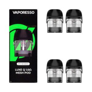Cartucho De Reposição Vaporesso Luxe Q – Mesh 1,0 Caixa c/ 4 Unidades