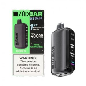 Nikbar Ice Baby – 40.000 Puffs – Menthol Ice