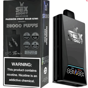 Sex Addict S280 – By Dan Bilzerian – 28.000 Puffs – Passion Fruit Sour Kiwi