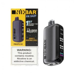 Nikbar Ice Baby – 40.000 Puffs – Pineapple Ice