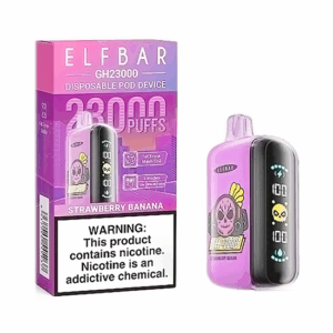 Elf Bar – GH 23.000 Puffs – Strawberry Banana