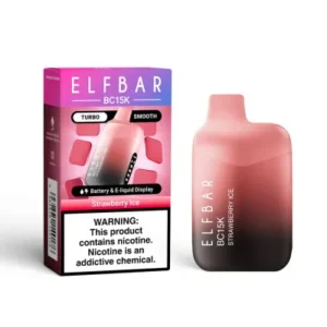 Elf Bar - BC 15.000 Puffs - Strawberry Ice