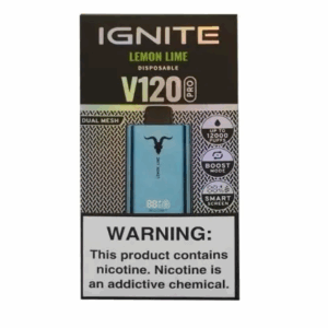 Ignite V120 Pro Blue – 12000 Puffs – Lemon Lime
