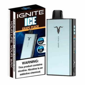 Ignite V400 – 40000 Puffs – Grape Peach Ice