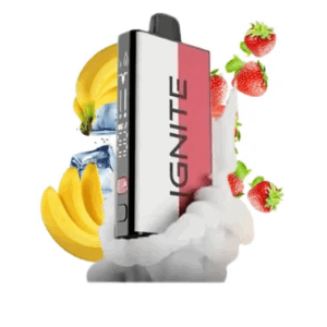 Ignite V400 Mix – 40000 Puffs – Banana Ice + Strawberry Ice