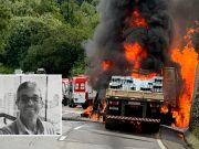 Identificado caminhoneiro que morreu em grave acidente na BR-282 em SC