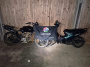 PM prende acusado de assalto a mão armada e aprende motocicletas adulteradas no Arroio do silva