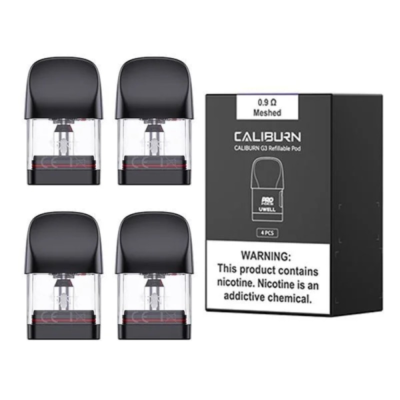 Coil Caliburn G3/GK3 Mesh 0,9 – Caixa c/ 4 Unidades