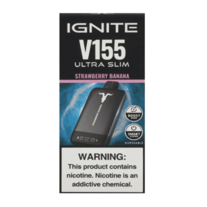 Ignite V155 Ultra Slim – 15.500 Puffs – Strawberry Banana