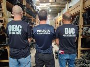 Polícia Civil encontra peças de veículos roubados e autua dono de autopeças em Tubarão