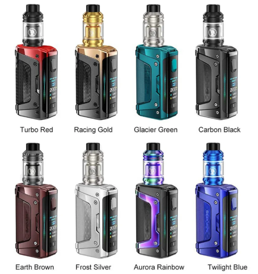 GeekVape Aegis Legend 5 Kit 200W – Carbon Black - Imagem 3
