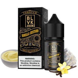 NicSalt Blvk Gold – Vanilla Custard 35mg 30ml