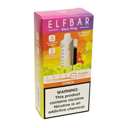 Elf Bar Sour King – 40.000 Puffs – Cítrico